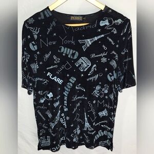 Small Picadilly Fashion Theme Top